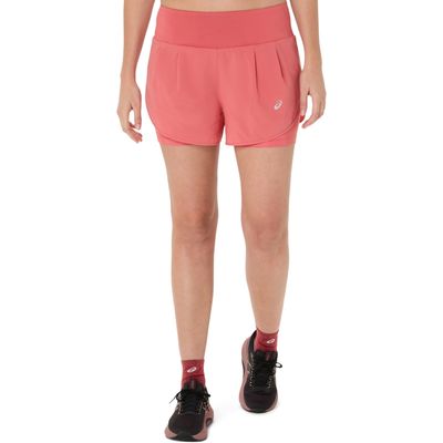 Shorts Road 2 em 1 3.5IN - Rosa/Rosa