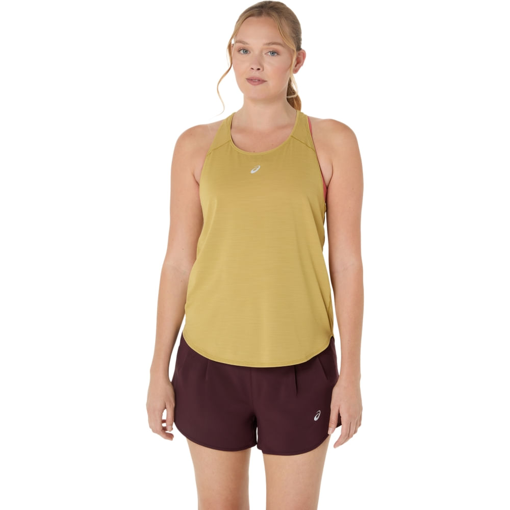 Regata ASICS Road – Feminino – Amarelo