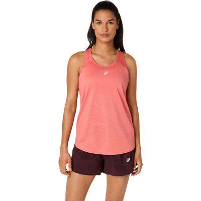 Regata ASICS Road All Over Print - Feminino - Rosa