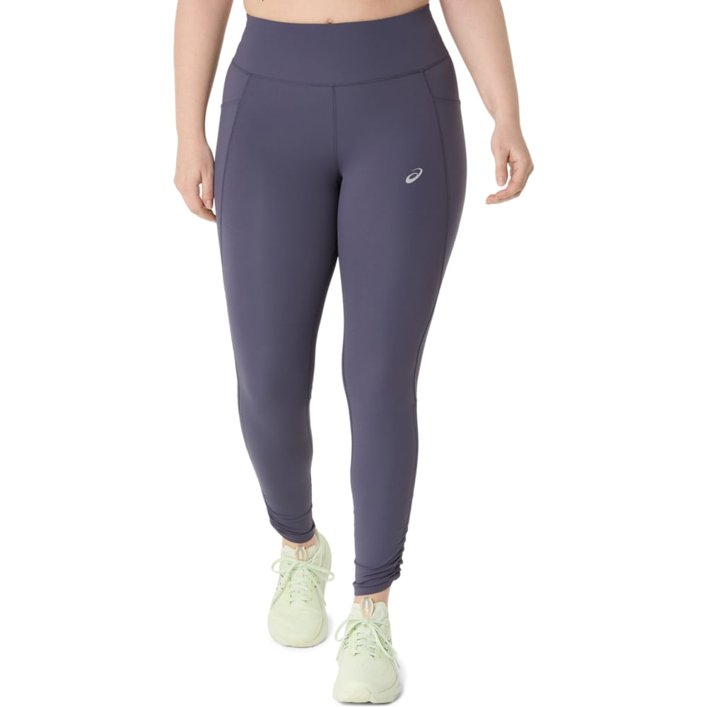 Calça ASICS Legging Nagino Run Adjustable - Feminino - Azul - tam: PP