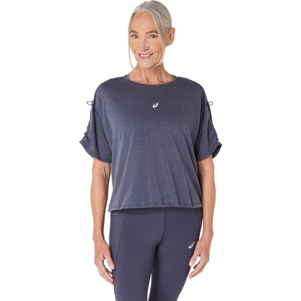 Camiseta Asics Nagino Run Adjustable  - Feminino - Azul
