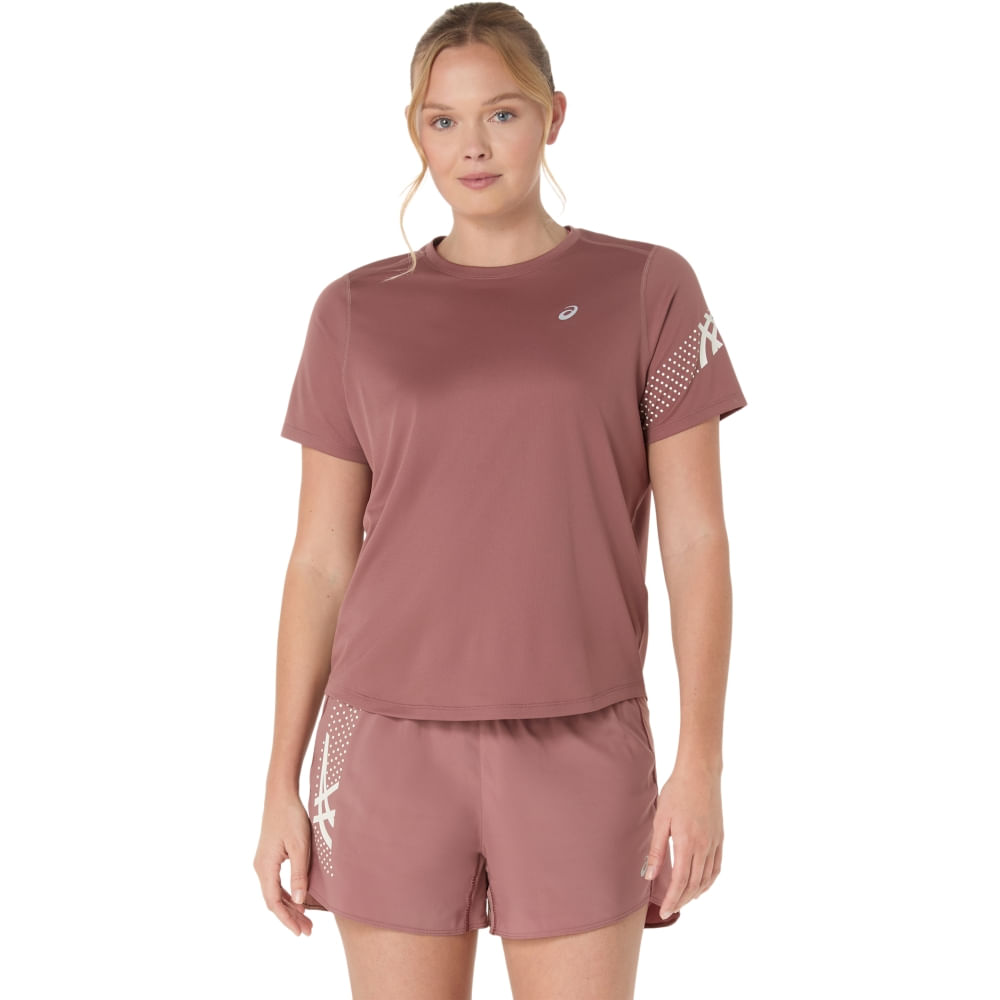 Camiseta ASICS Icon – Feminino – Roxo