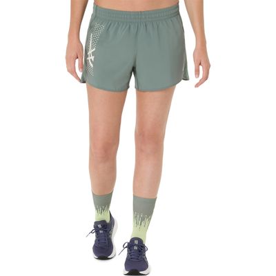 Shorts ASICS Icon 4In - Feminino - Verde
