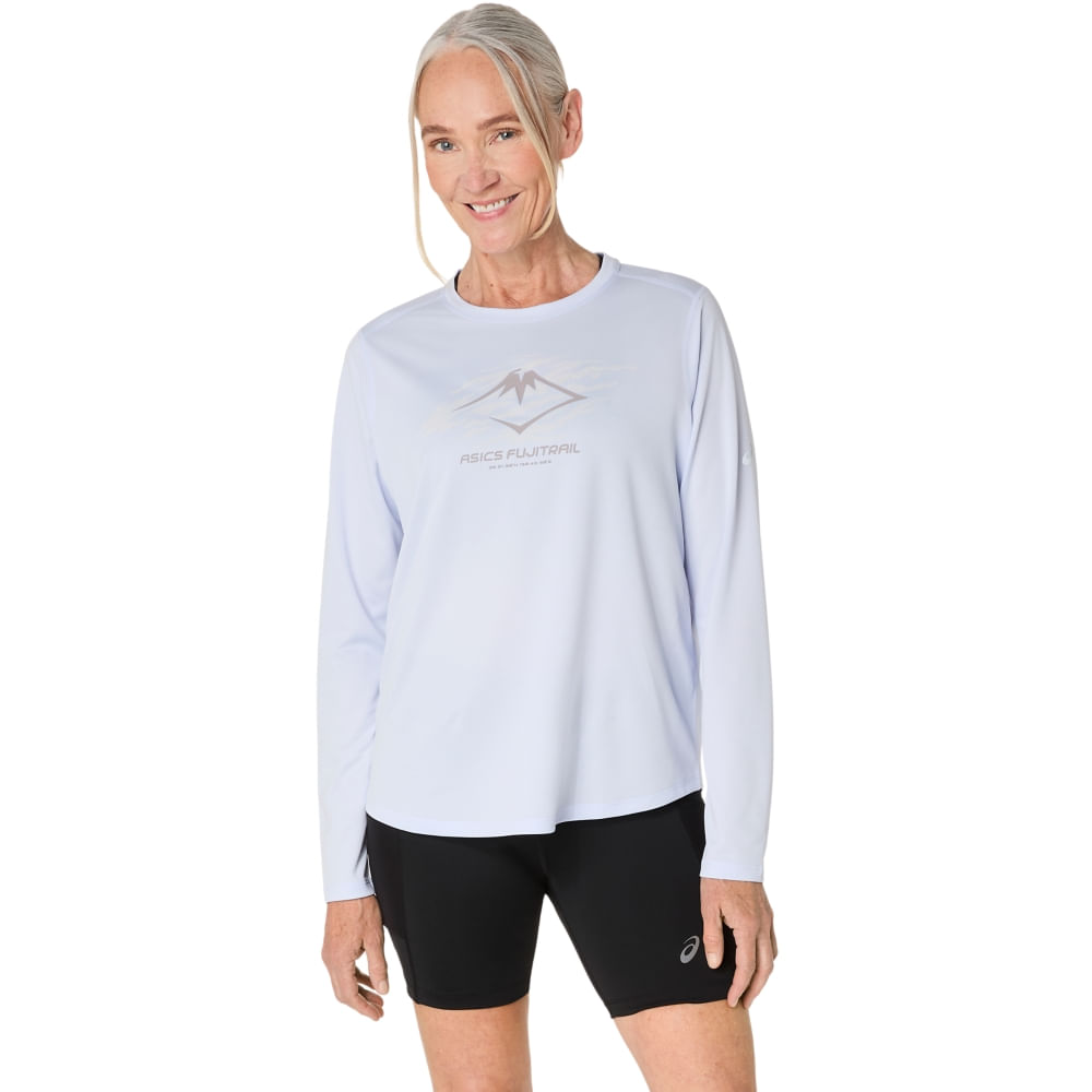 FUJITRAIL LOGO LS TOP - Azul - tam: GG