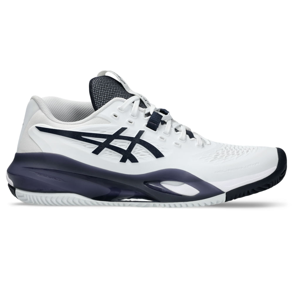 Tênis ASICS Gel-Resolution X Saibro – Feminino – Branco/Azul