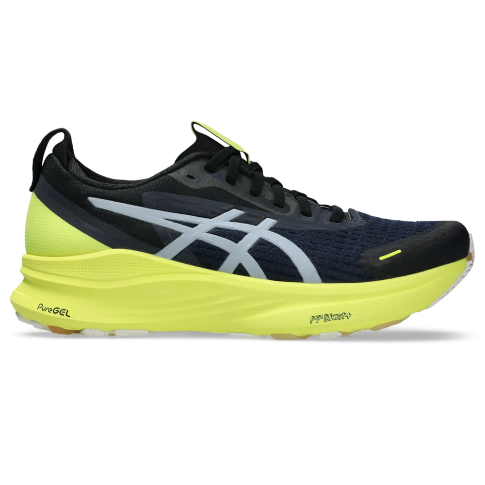 Tênis ASICS GEL-Kayano 32 Lite-Show – Masculino – Prata/Amarelo