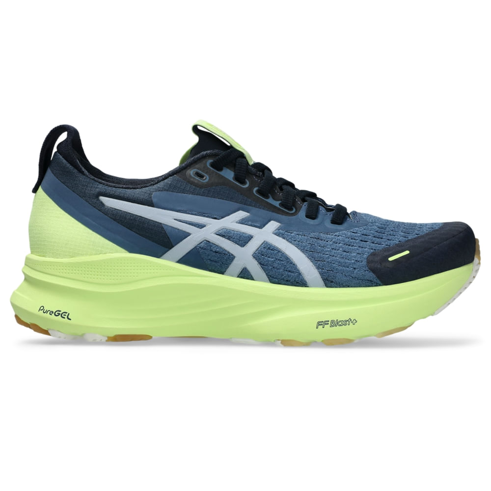 Tênis ASICS GEL-Kayano 32 Lite-Show - Feminino - Prata/Amarelo