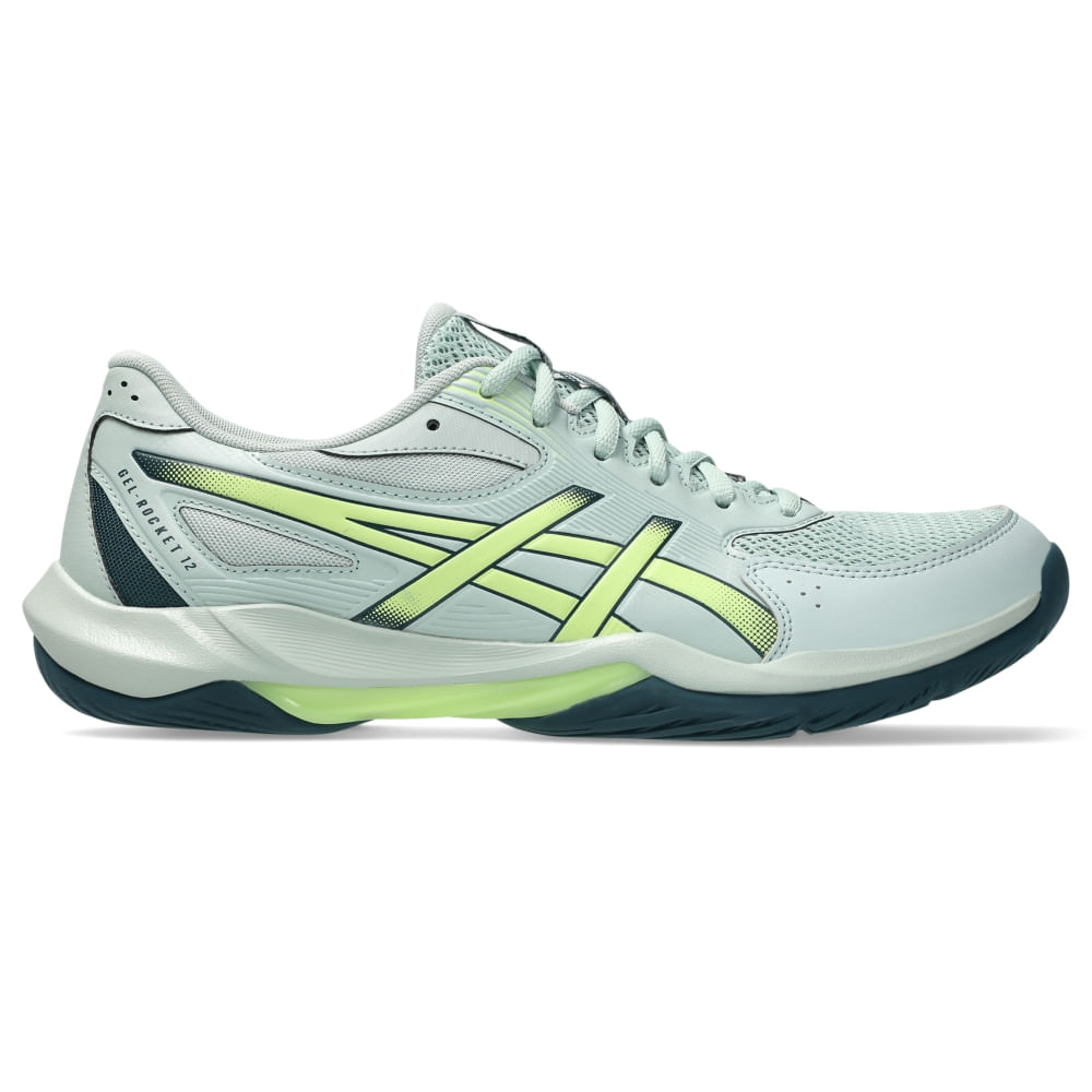 Tênis ASICS Gel-Rocket 12 – Masculino – Verde/Verde