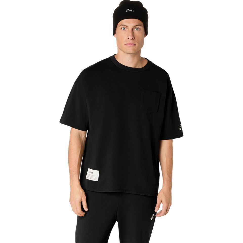 Camiseta Asics Heavy Weight Relaxed Pocket - Masculino - Performance Black