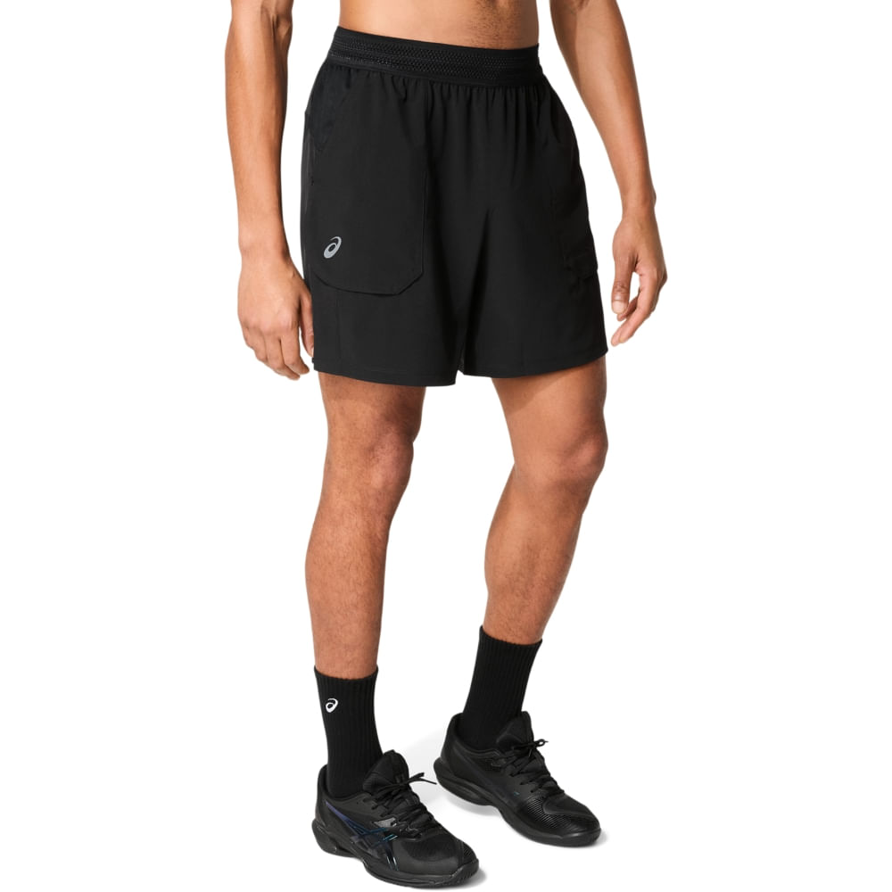 Shorts ASICS Match 7In - Masculino - Preto - tam: G — foto 2