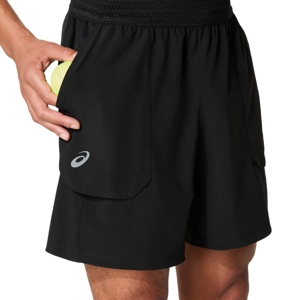 Shorts ASICS Match 7In - Masculino - Preto - tam: G — foto 3