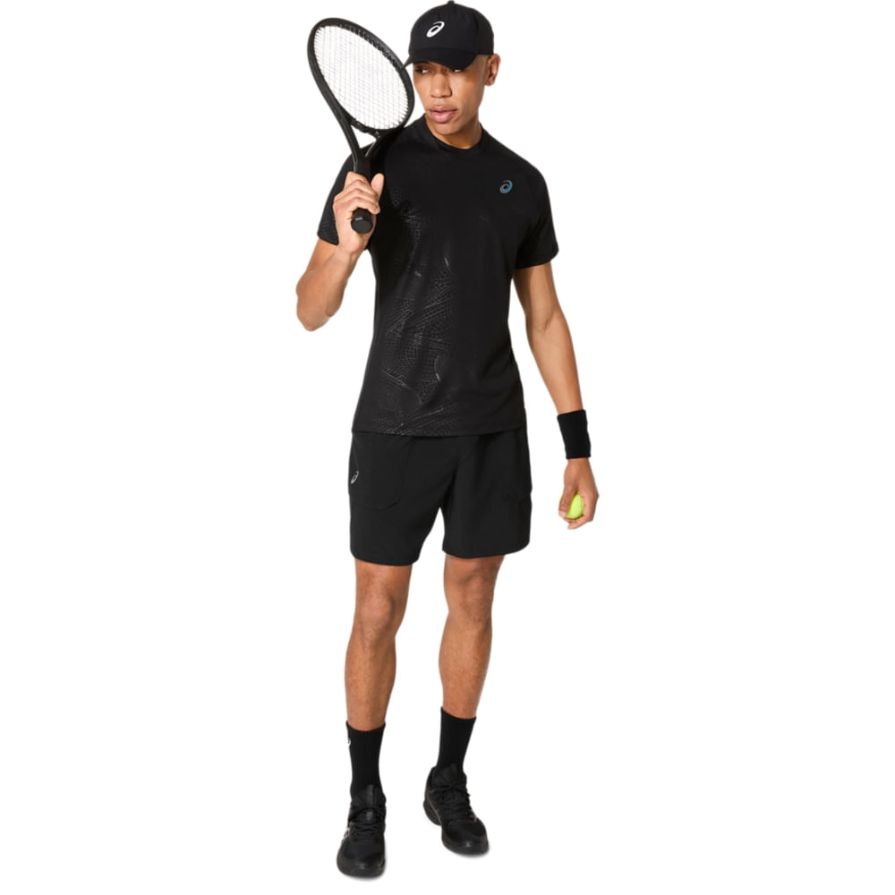 Shorts ASICS Match 7In - Masculino - Preto - tam: 3G — foto 7