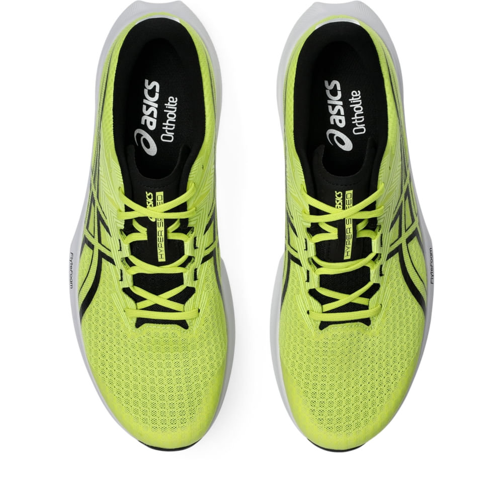 Tênis ASICS Hyper Speed 5 - Masculino - Amarelo/Preto - tam: 36.5 — foto 6