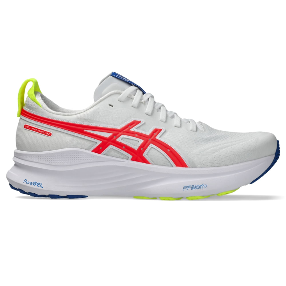 Tênis ASICS GEL-Kayano 32 ATC – Masculino – Branco/Rosa