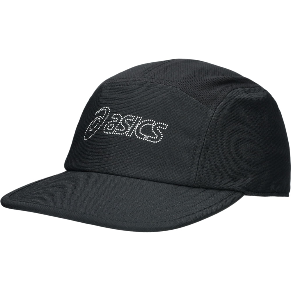 Boné ASICS Performance Run 5 Panel - Unissex - Preto