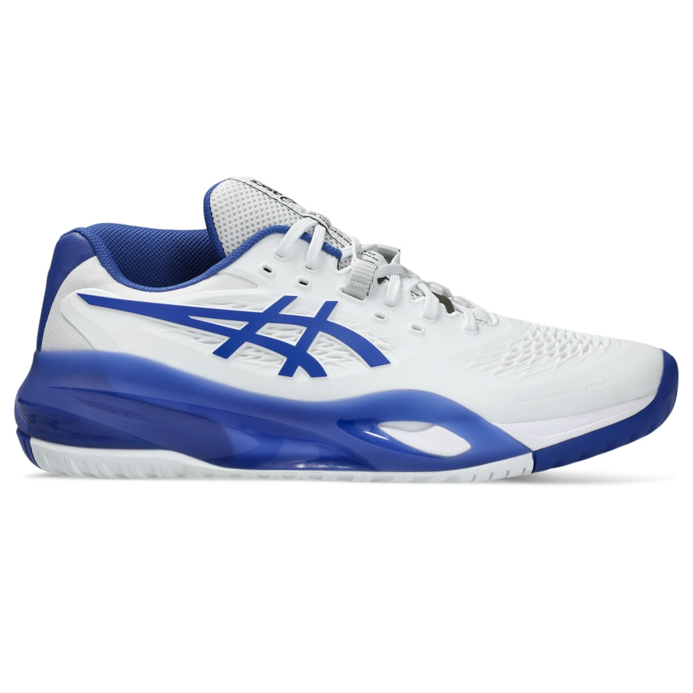 Tênis ASICS Gel-Resolution X - Masculino - Branco/Azul - ASICS Brasil