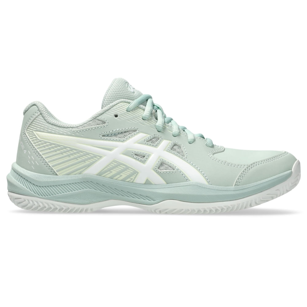Tênis ASICS Court Slide 4 Saibro/Oc – Feminino – Verde/Branco