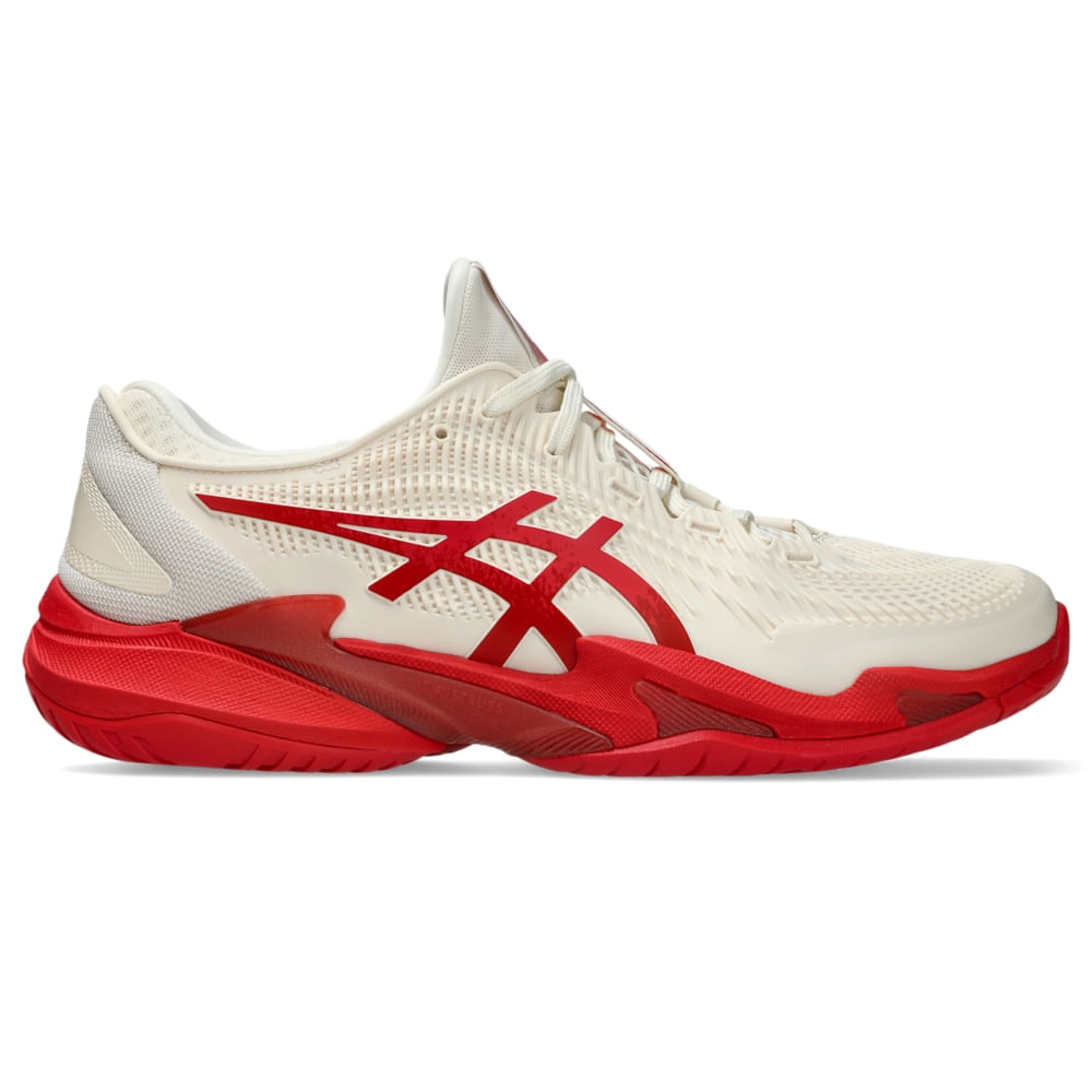 Tênis ASICS Court Ff 3 Novak - Masculino - Vermelho/Branco