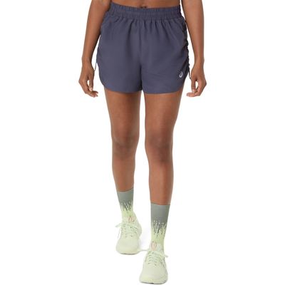 Shorts ASICS Nagino Run Adjustable 4In - Feminino - Azul/Verde