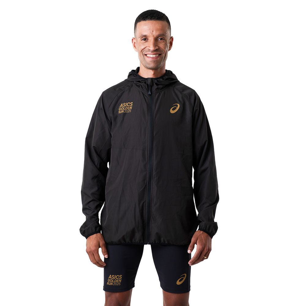 Jaqueta ASICS Golden Run – Masculino – Preto
