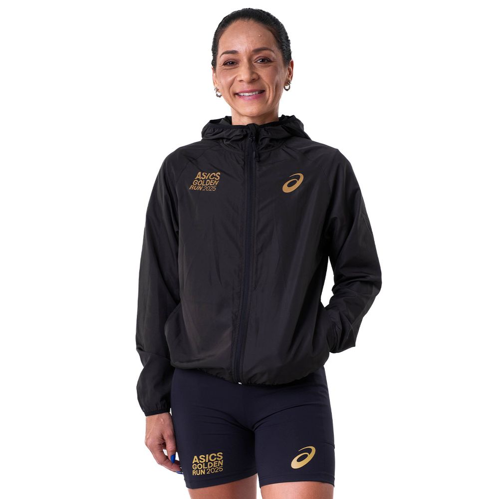 Jaqueta ASICS Golden Run - Feminino - Preto