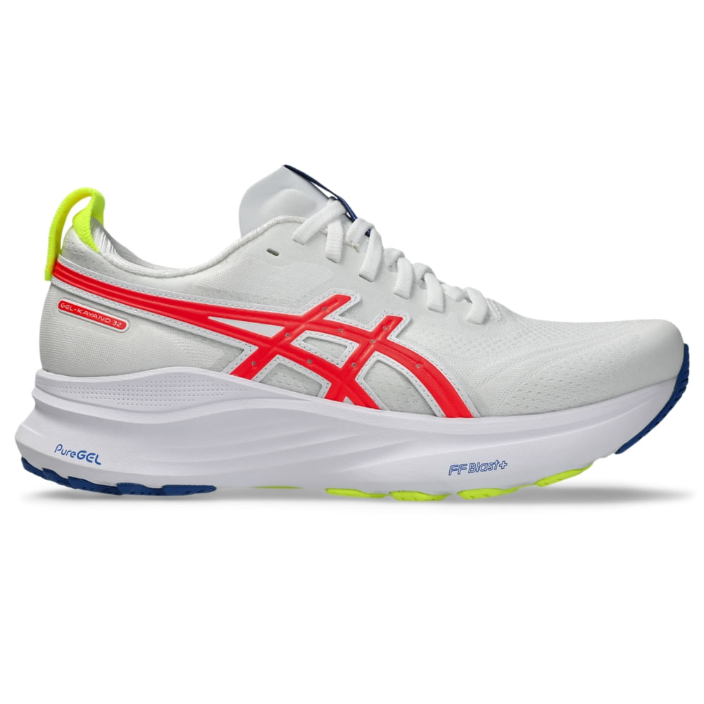 Tênis ASICS GEL-Kayano 32 ATC – Feminino – Branco/Rosa