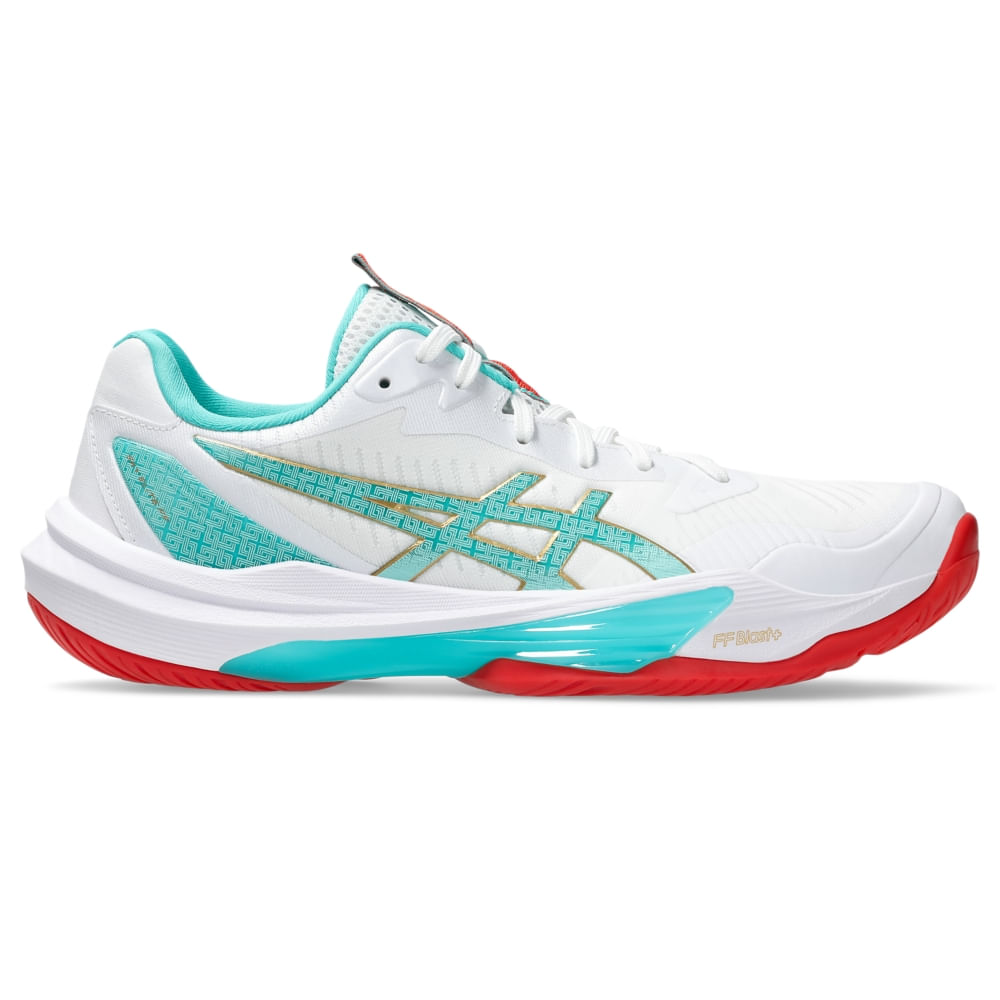 Tênis ASICS Sky Elite Ff 3 - Feminino - Branco/Verde - ASICS Brasil