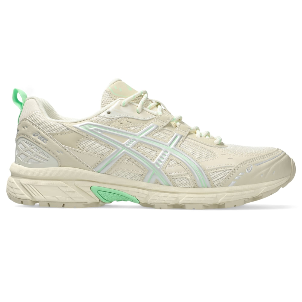 Tênis ASICS GEL-Nunobiki - Unissex - Bege/Verde - tam: 37
