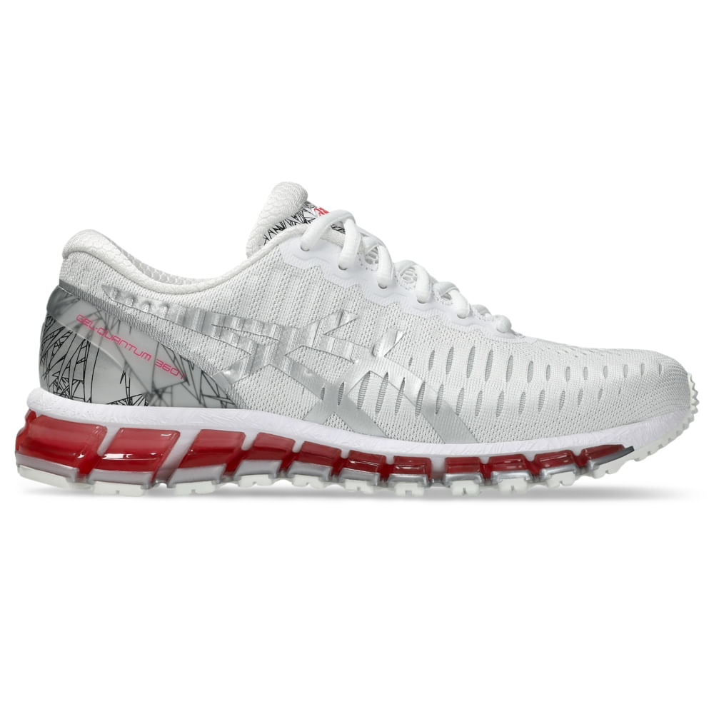 Tênis ASICS GEL-Quantum 360 I – Unissex – Branco/Rosa