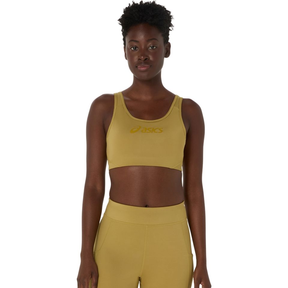 Top Asics Training Core  - Feminino - Amarelo