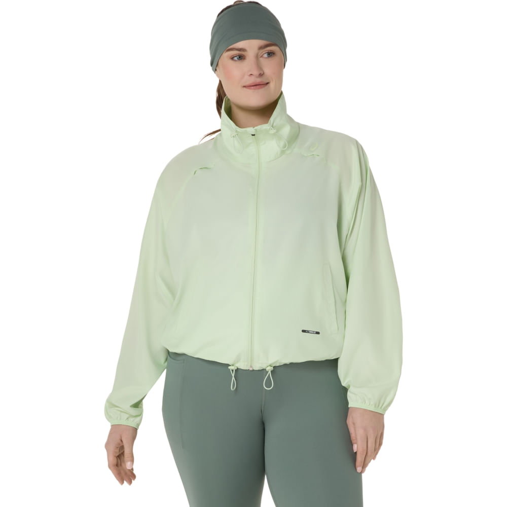 Jaqueta ASICS Nagino Actibreeze Short - Feminino - Verde - tam: PP