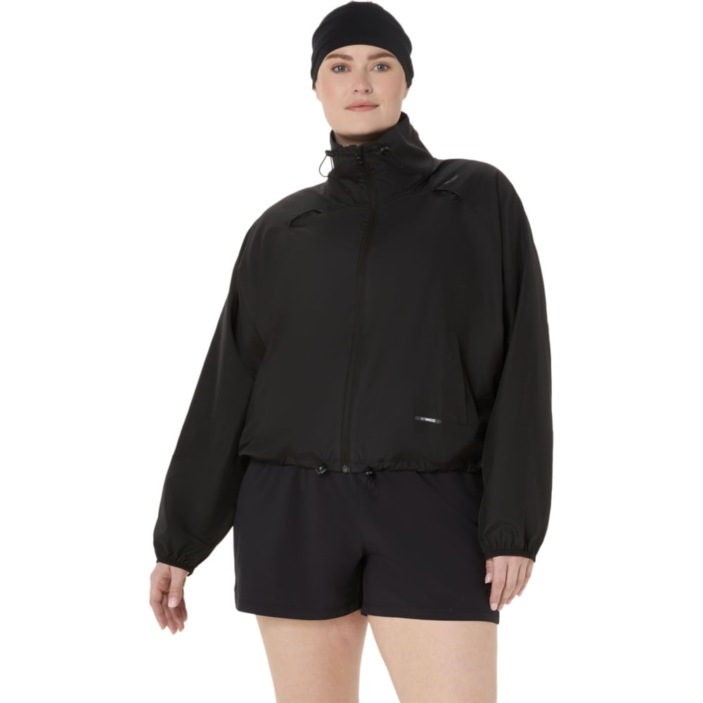 Jaqueta ASICS Nagino Actibreeze Short - Feminino - Preto - tam: G