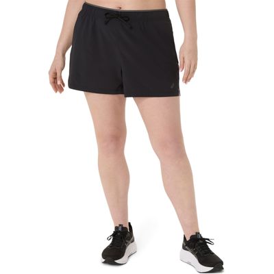 Shorts ASICS Actibreeze Woven 4In - Feminino - Preto