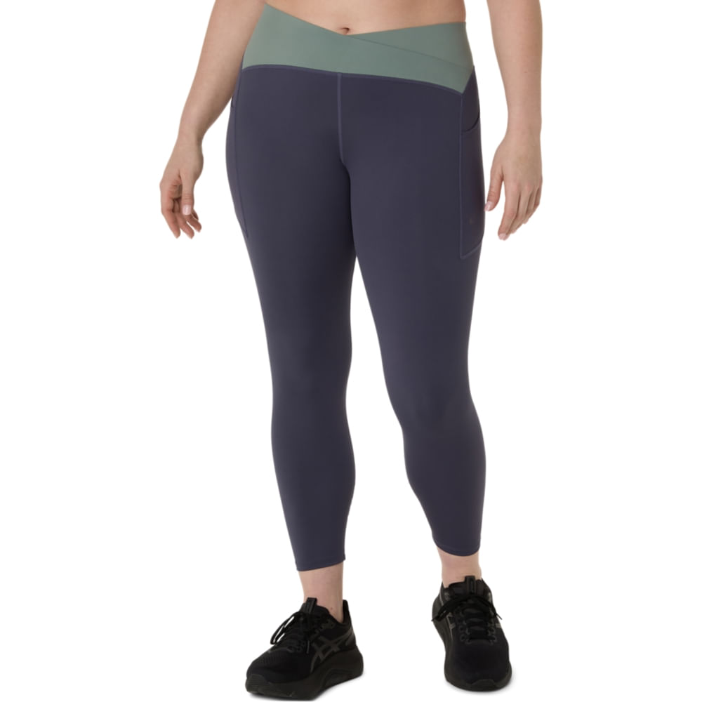 Calça ASICS Legging Nagino Flex 7/8 - Feminino - Azul - tam: PP