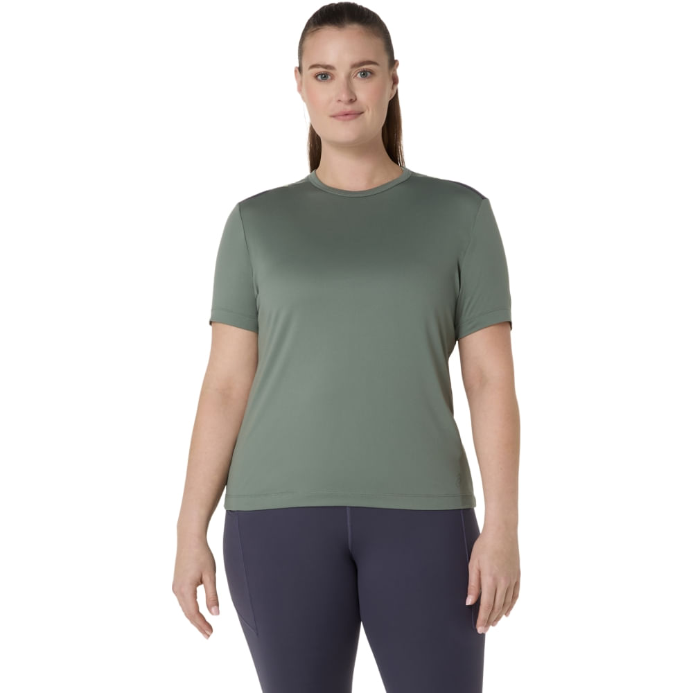 Camiseta ASICS Nagino Flex – Feminino – Verde
