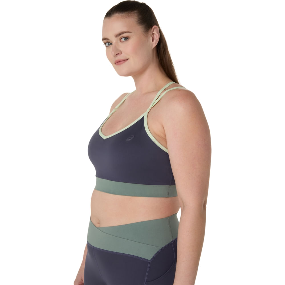 Top ASICS Nagino Flex Strappy - Feminino - Azul - tam: P — foto 2