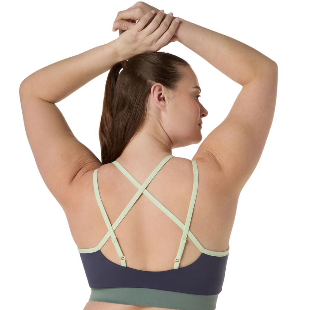 Top ASICS Nagino Flex Strappy - Feminino - Azul - tam: P — foto 3