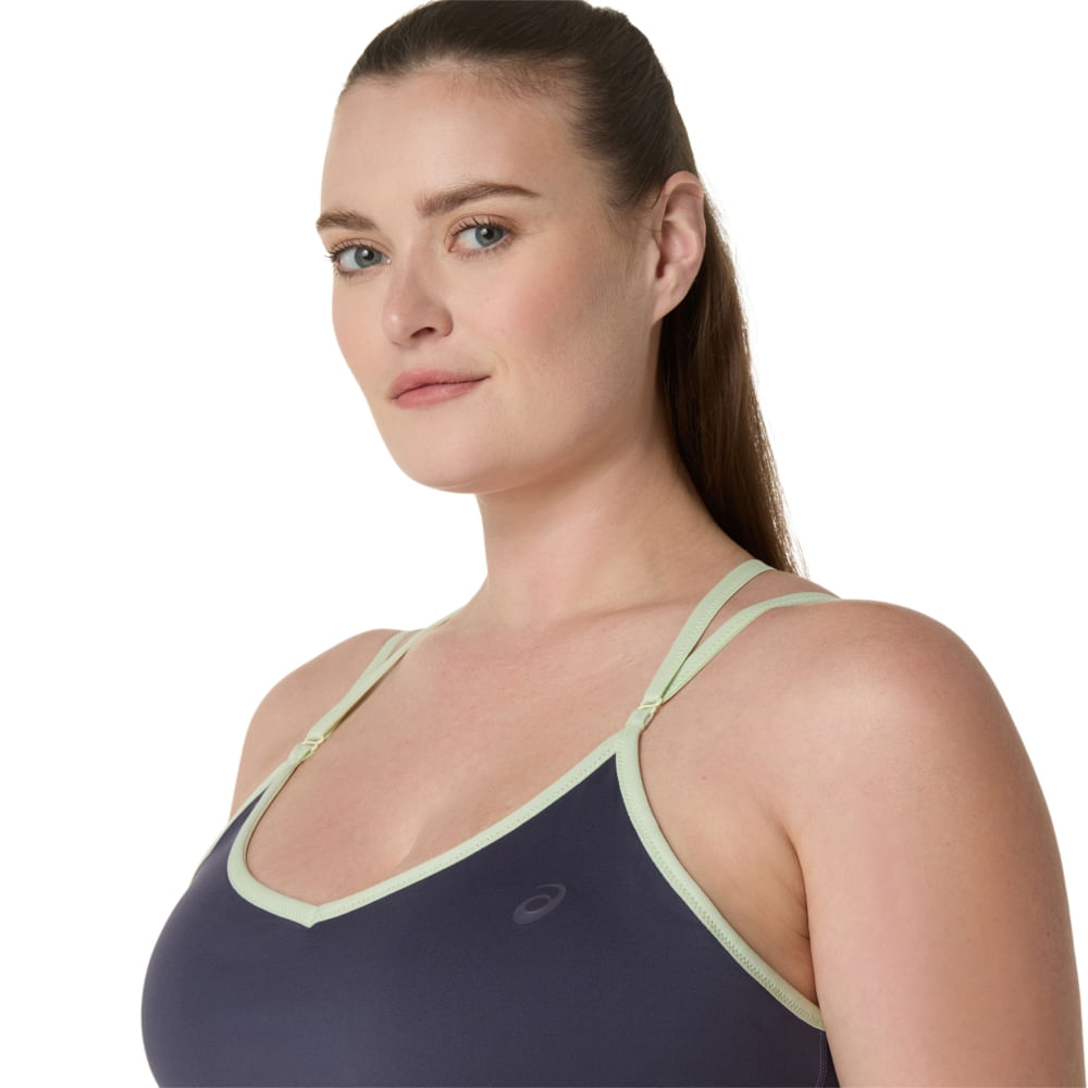 Top ASICS Nagino Flex Strappy - Feminino - Azul - tam: P — foto 6