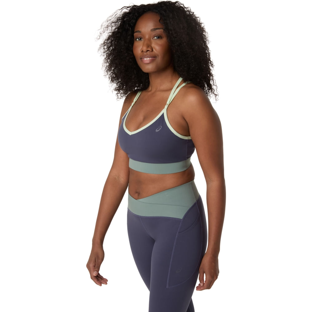 Top ASICS Nagino Flex Strappy - Feminino - Azul - tam: P — foto 8