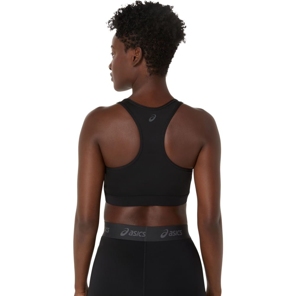 Top ASICS Essential Logo Sem Bojo - Feminino - Preto - tam: 10XL — foto 6