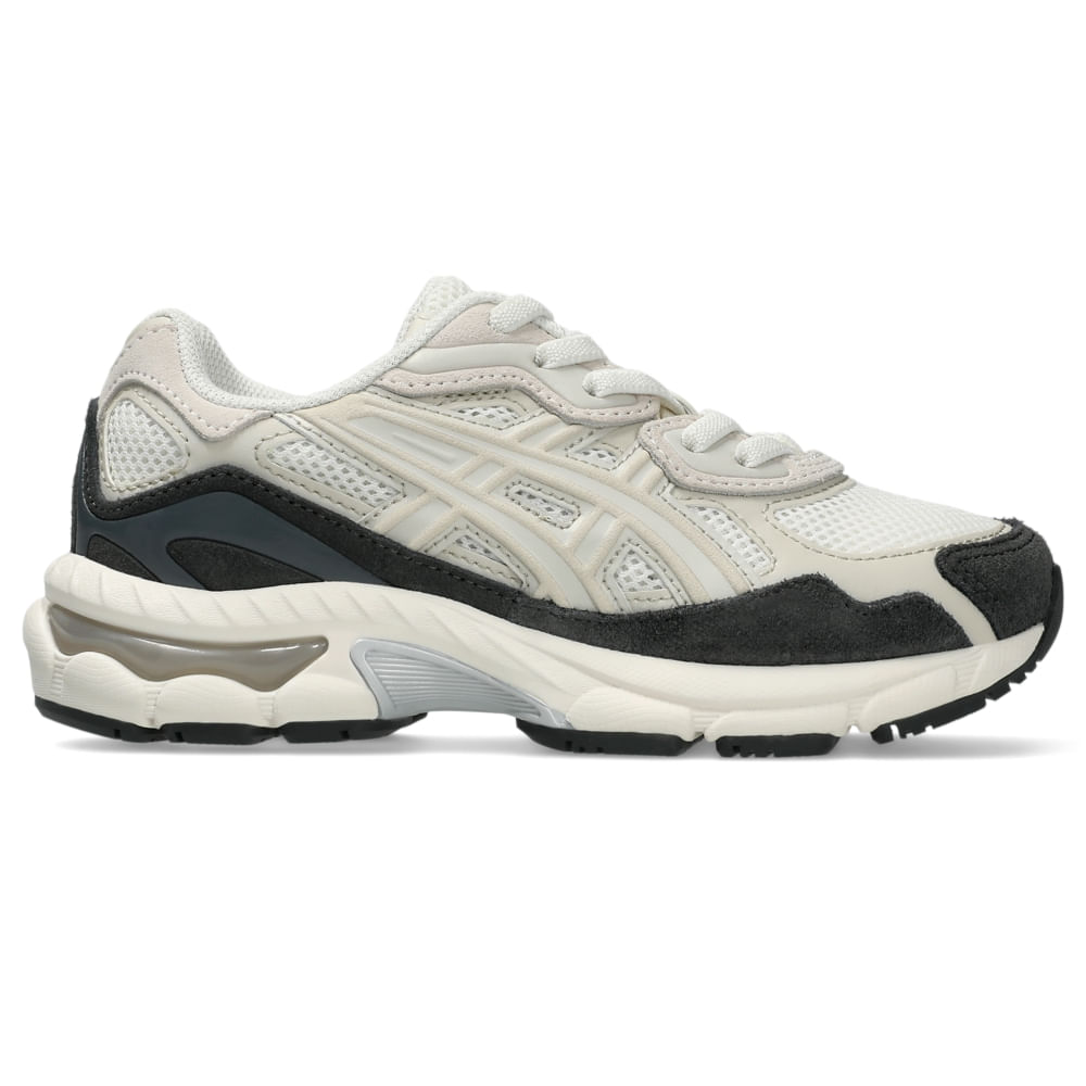 Tênis ASICS GEL-NYC GS - Infantil  - Bege/Cinza