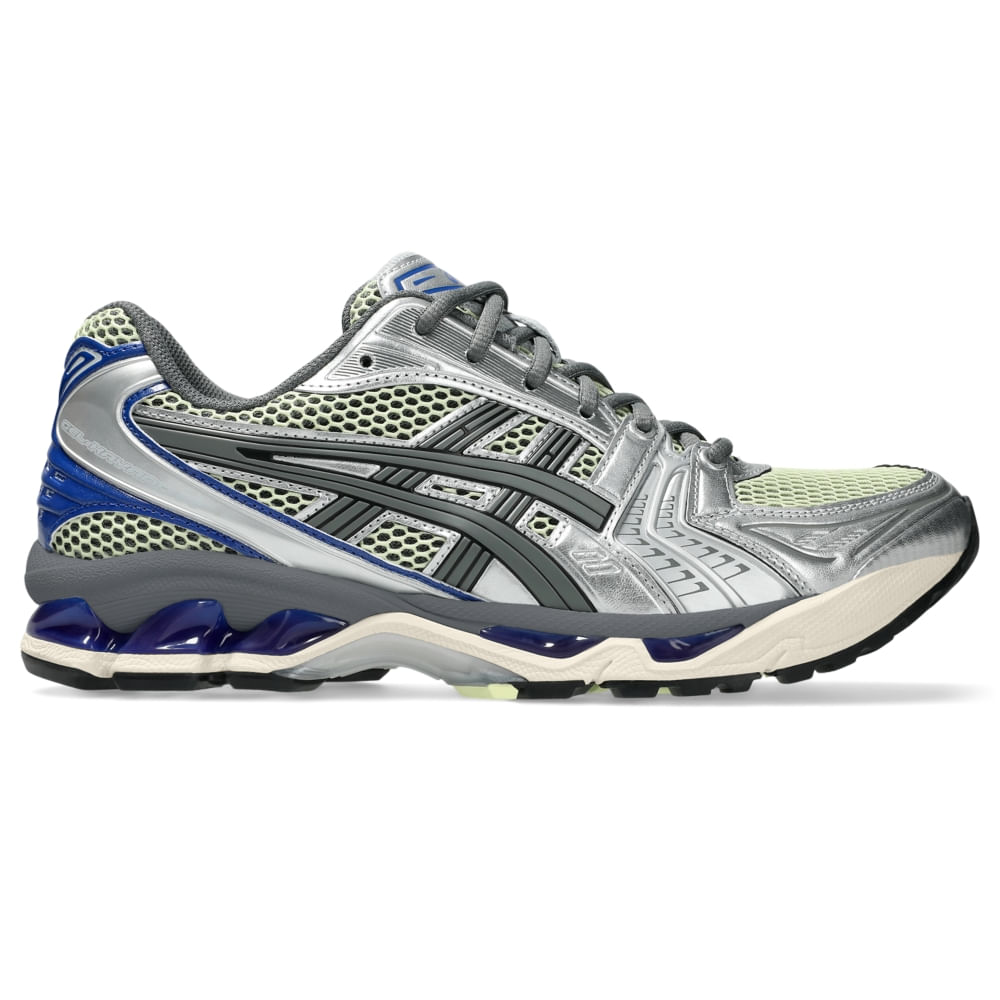 Tênis ASICS GEL-Kayano 14 - Unissex - Amarelo/Azul - tam: 41