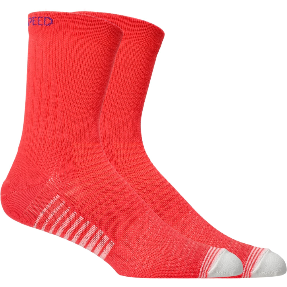 Meia ASICS Metaspeed - Unissex - Vermelho/Roxo - tam: M