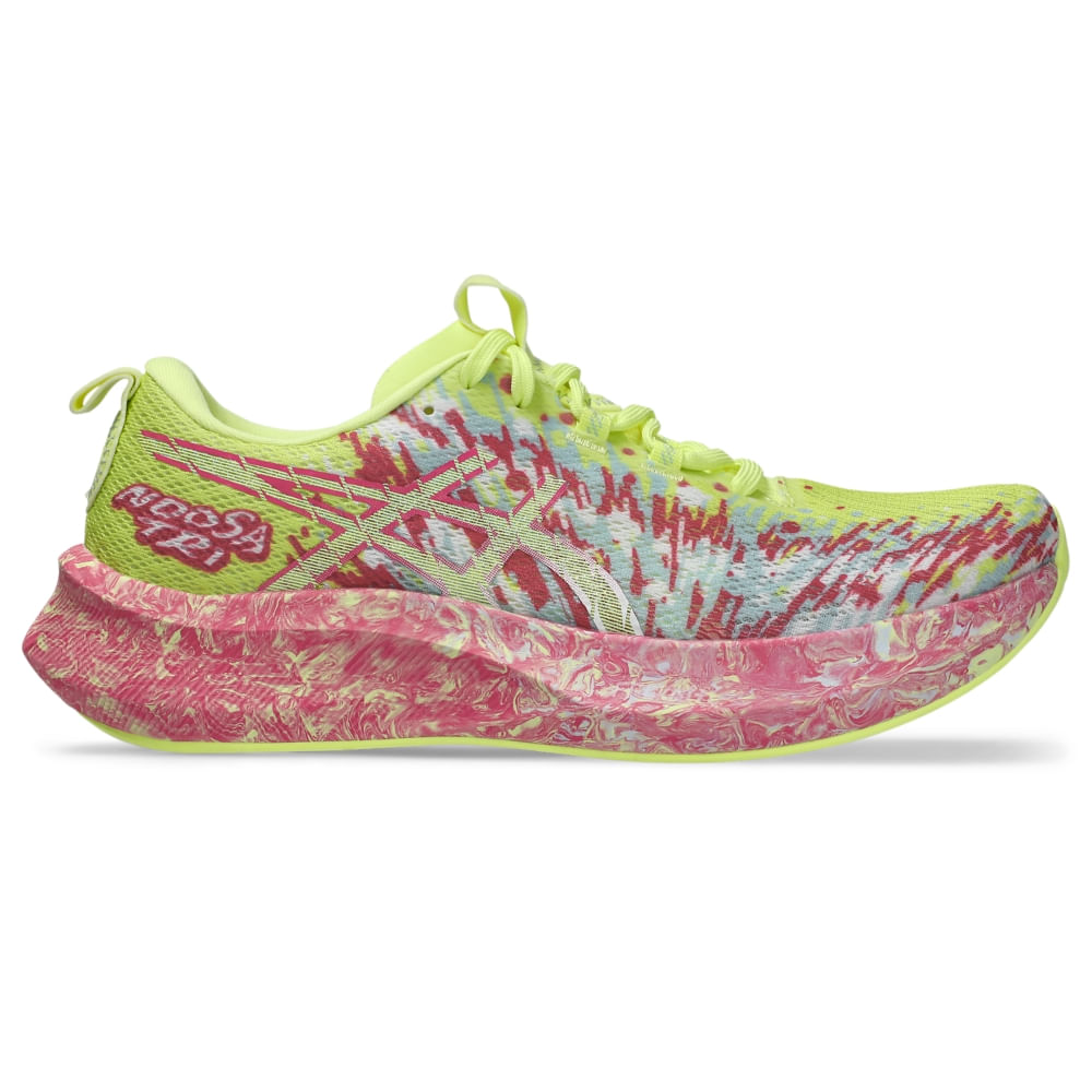 Tênis ASICS Noosa Tri 16 – Feminino – Amarelo/Rosa