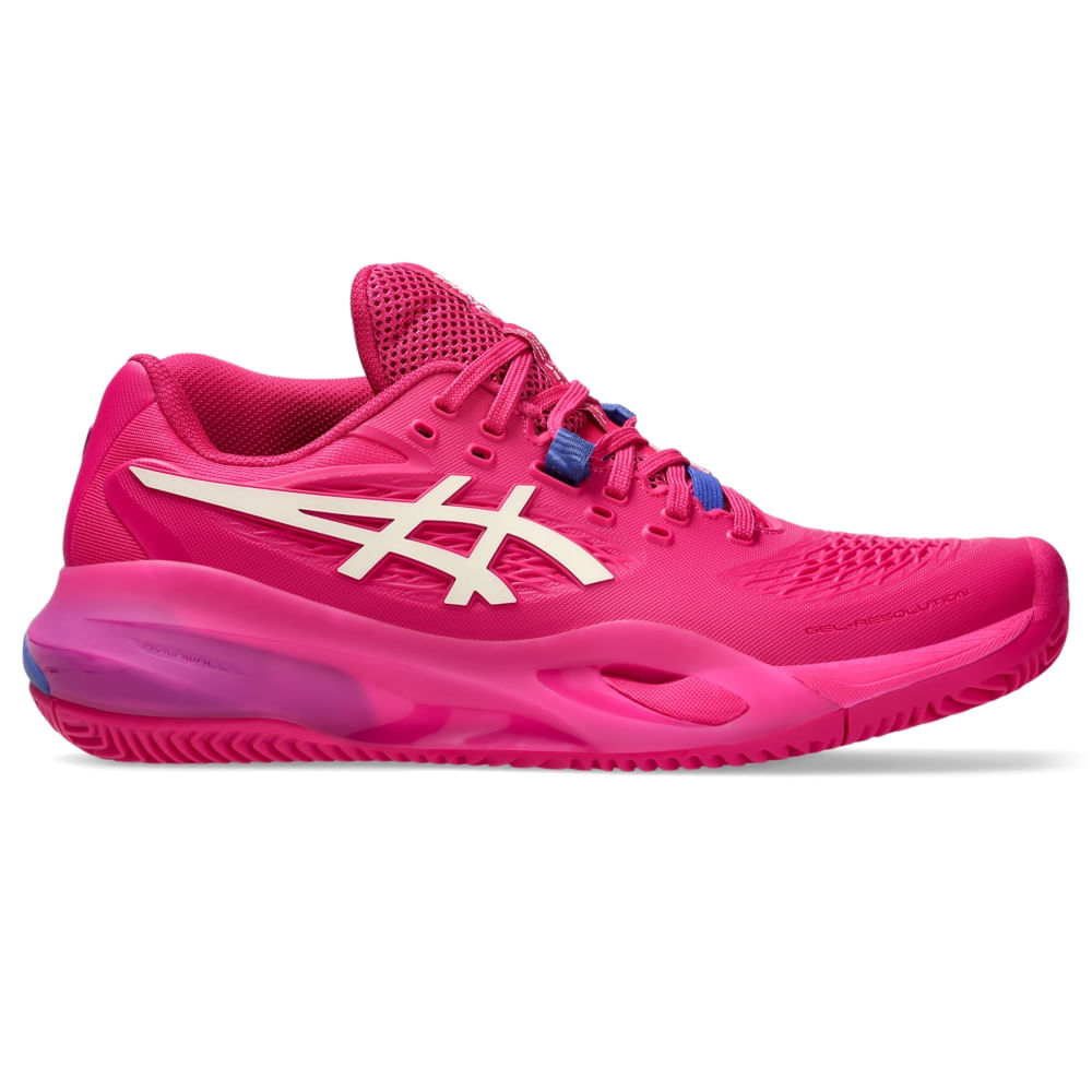 Tênis ASICS Gel-Resolution X Saibro – Feminino – Rosa/Bege