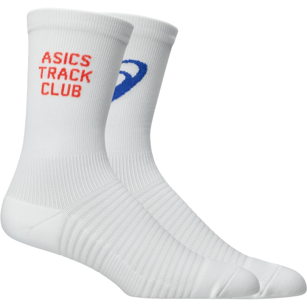 Meia ASICS Performance ATC - Unissex - Branco/Colorido - tam: G
