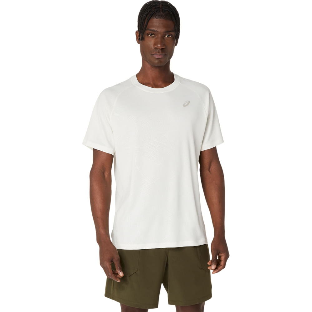 GAME ALL OVER PRINT SS TOP - Bege