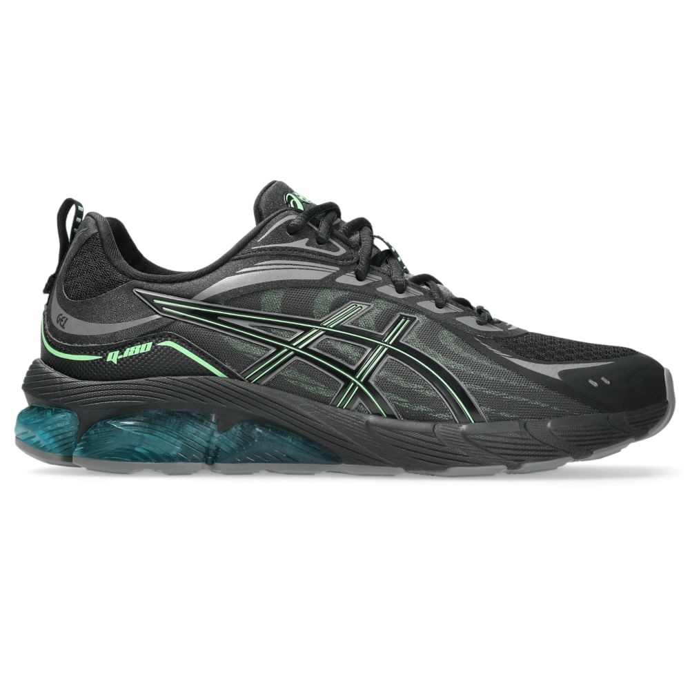 Tênis ASICS GEL-Quantum 180 Viii - Unissex - Preto/Verde - tam: 47