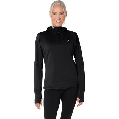 Camiseta ASICS Manga Longa Road Winter - Feminino - Preto