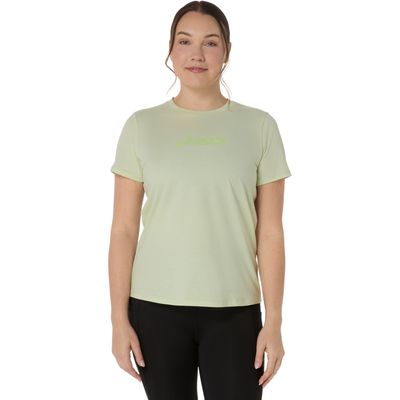 Camiseta ASICS Training Core Logo - Feminino - Verde